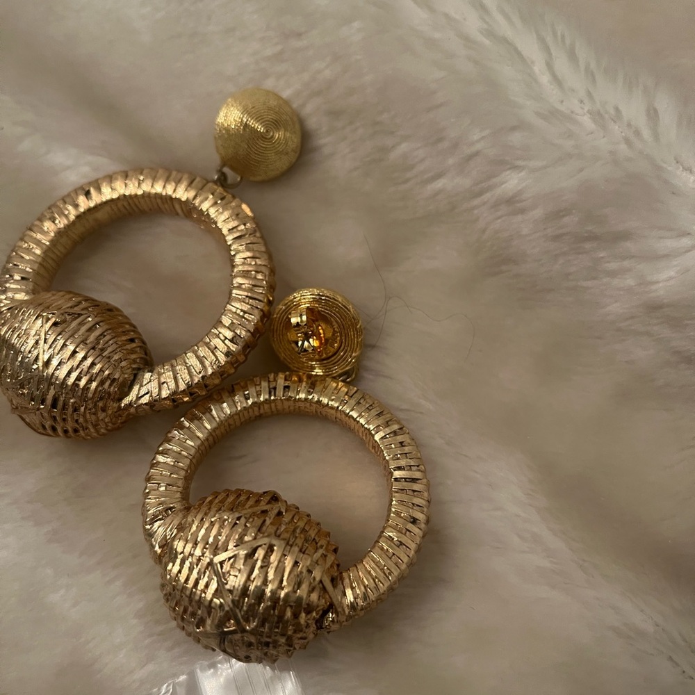 Elegant Gold Hoop Earrings